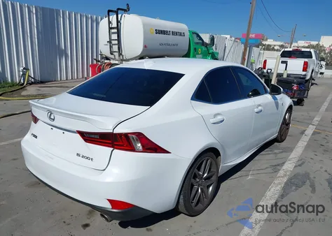 2016 Lexus Is 200T из США, поврежденный, VIN JTHBA1D28G5038420